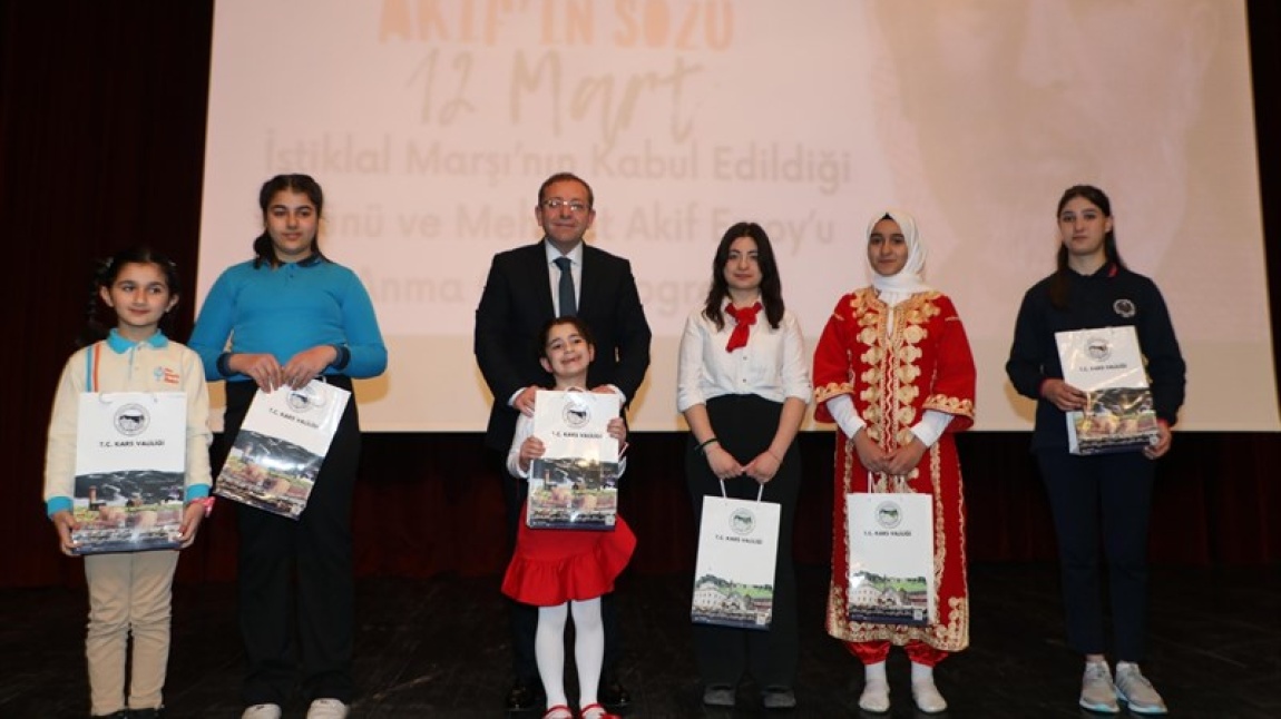 ''İstiklal Marşı Temalı Slogan Yarışması''nda İl Birinciliği 